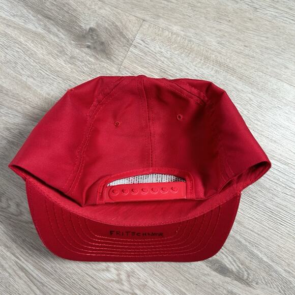 Vintage‎ ABC Sports Snapback Hat Red Made in USA Cap - Picture 6 of 8